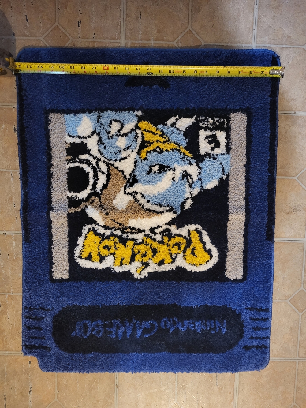 Pokémon Blue Rug Blastoise - Picture 6 of 7